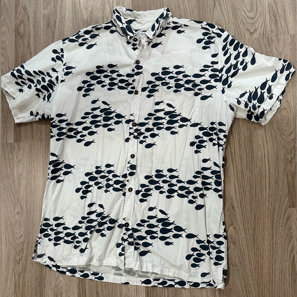 Men’s Fighting Eel Aloha Shirt XXL